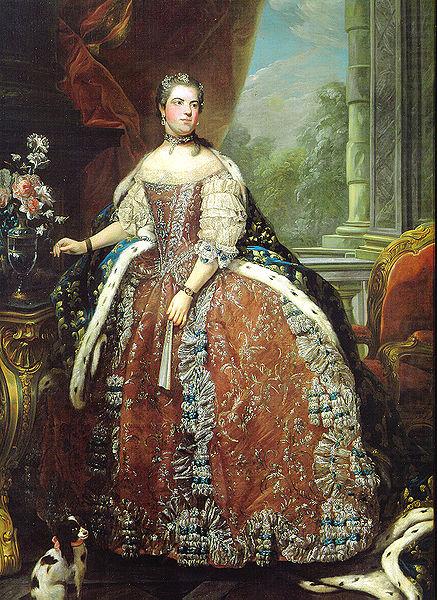 Portrait of Louise Elisabeth of France, Louis Michel van Loo